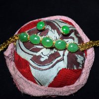 1900s 24k Antique Chinese Jade Bracelet