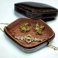 vintage cocktail earrings
