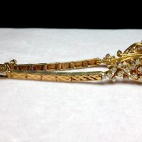 Antique Art Deco Chinese Diamond Bracelet 20k