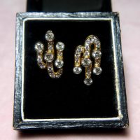 Art Deco Diamond Earring Studs