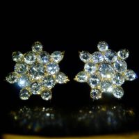 diamond stud earrings