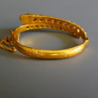 Gem Gardener, antique 24k gold jewelry, antique diamond bangle, antique snake bangle, antique snake jewelry, diamond snake bangle, antique jewelry singapore, antique chinese jewelry