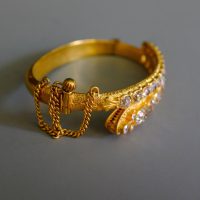Gem Gardener, antique 24k gold jewelry, antique diamond bangle, antique snake bangle, antique snake jewelry, diamond snake bangle, antique jewelry singapore, antique chinese jewelry