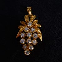 Gem Gardener, antique chinese gold jewelry, vintage chinese gold jewelry antique, vintage diamond pendants, diamond pendant singapore, antique gold diamond pendant, antique jewellery singapore, antique diamond jewellery, antique chinese jewelry, vintage chinese jewelry, vintage oriental jewelry