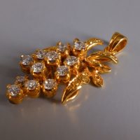 Gem Gardener, antique chinese gold jewelry, vintage chinese gold jewelry antique, vintage diamond pendants, diamond pendant singapore, antique gold diamond pendant, antique jewellery singapore, antique diamond jewellery, antique chinese jewelry, vintage chinese jewelry, vintage oriental jewelry