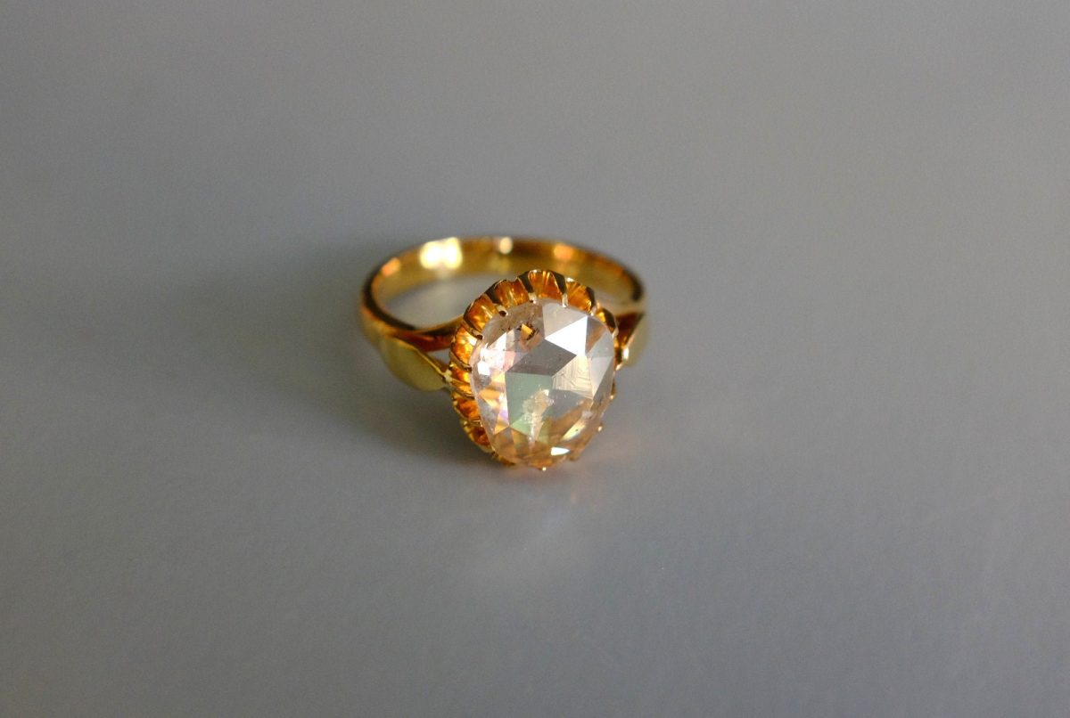 Gem Gardener, antique rose cut diamond ring, rose cut solitaire diamond ring, rose cut diamond jewelry, vintage diamond rings singapore, antique peranakan jewellery, antique diamond jewellery for sale