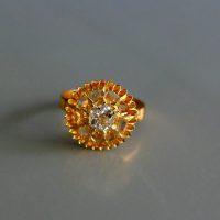 Gem Gardener, mine cut diamond ring, rose cut diamond ring, antique diamond rings for sale, antique diamond jewellery, diamond ring singapore, old mine cut diamond ring