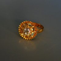 Gem Gardener, mine cut diamond ring, rose cut diamond ring, antique diamond rings for sale, antique diamond jewellery, diamond ring singapore, old mine cut diamond ring
