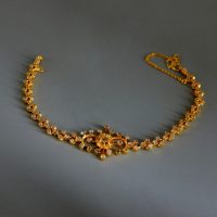 Lace Bracelet Rose Cut Diamond 20k Vintage Chinese