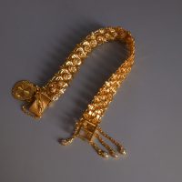 Chinese Lace Gold Bracelet 20k Vintage