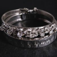Gem Gardener, vintage white gold diamond bracelet, diamond bangle bracelet white gold, antique white gold diamond bracelet, diamond bracelet watch band, diamond bracelet singapore