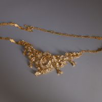 Gem Gardener, mine cut diamond necklace, antique diamond necklace, antique peranakan jewellery, antique gold filigree necklace, antique choker necklace gold, antique gold jewellery singapore, chinese jewellery singapore, antique chinese jewelry, antique jewelry singapore, buy peranakan jewelry singapore, antique diamond lavalier necklace