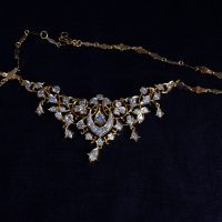 Gem Gardener, mine cut diamond necklace, antique diamond necklace, antique peranakan jewellery, antique gold filigree necklace, antique choker necklace gold, antique gold jewellery singapore, chinese jewellery singapore, antique chinese jewelry, antique jewelry singapore, buy peranakan jewelry singapore, antique diamond lavalier necklace