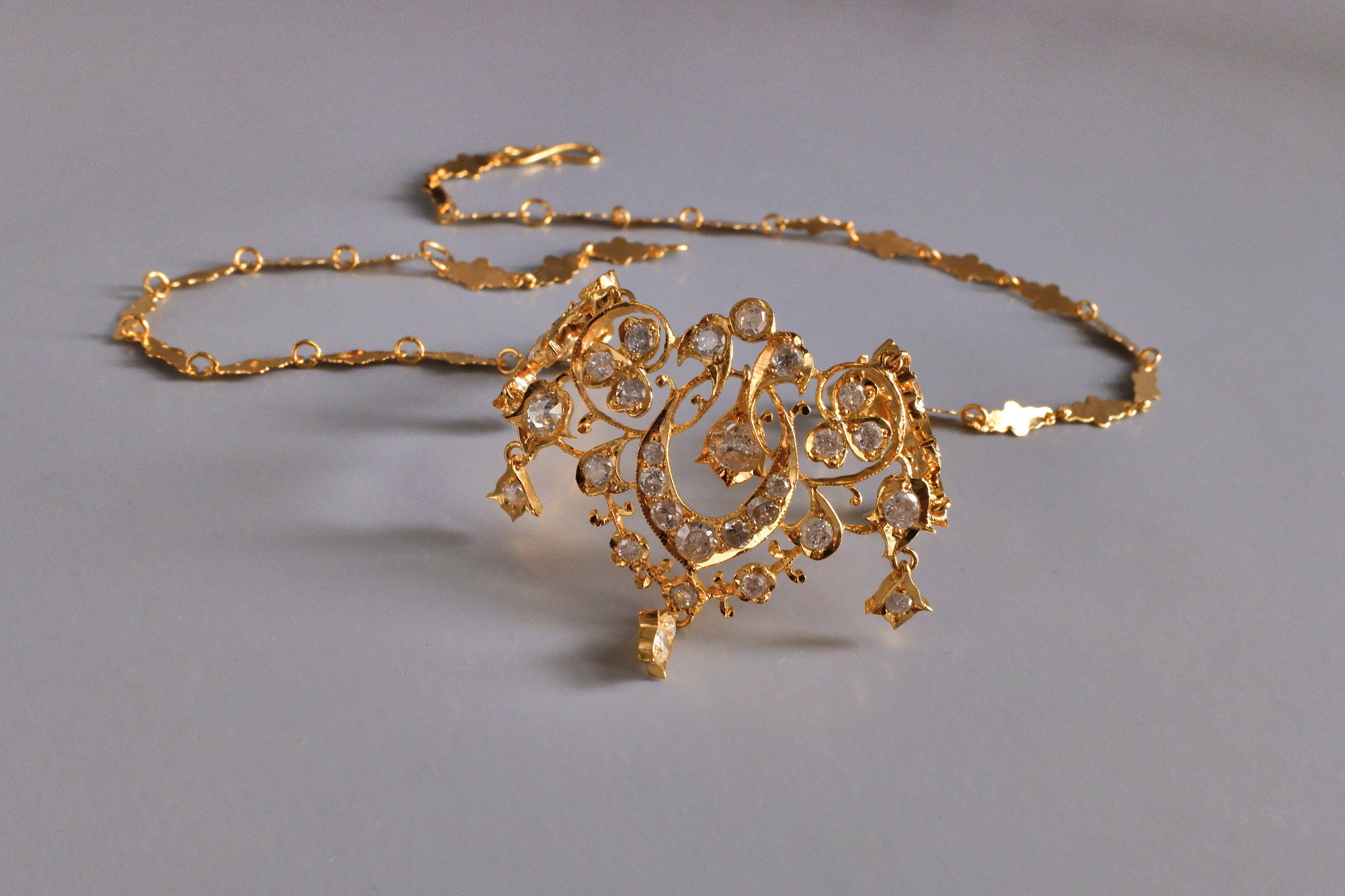 Chinese gold sales necklace price