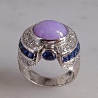 lavender jade ring, purple jade mens ring, lavender jade mens ring, purple jade ring singapore, art deco jade ring, jade ring singapore, purple jade ring, men jade ring white gold, vintage rings singapore, lavender jade and diamond ring, cartier jade ring, vintage gold rings mens, vintage rings for men, jadeite ring singapore, lavender jade jewelry, purple jadeite ring, jade statement ring, jade jewellery singapore, Gem Gardener