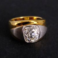 Gem Gardener, mine cut diamond ring, diamond ring mens solitaire, diamond ring mens pinky, 3ct mens diamond ring, vintage diamond mens rings, antique diamond mens ring, diamond ring singapore