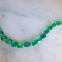 Gem Gardener, emerald stone necklace, emerald stone lot, emerald necklace singapore, loose emerald stones