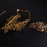 Gem Gardener, antique rose cut diamond brooch, antique peranakan jewellery, antique diamond brooches for sale, antique gold bird brooch, peranakan kerosang brooch, antique chinese jewellery, antique jewelry singapore
