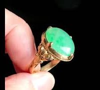 antique jade ring video