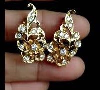 phoenix earrings peranakan yellow gold video