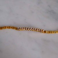 Gem Gardener, diamond bracelets singapore, diamond dainty bracelet gold, vintage diamond bracelets, yellow gold diamond link bracelet