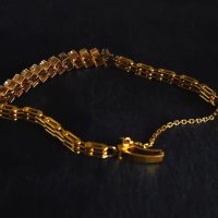 Gem Gardener, diamond bracelets singapore, diamond dainty bracelet gold, vintage diamond bracelets, yellow gold diamond link bracelet