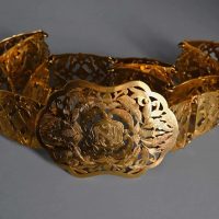 Gem Gardener, Solid Gold Belt, antique gold jewellery singapore, antique gold belt, peranakan gold belt, antique peranakan jewellery