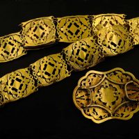 Gem Gardener, Solid Gold Belt, antique gold jewellery singapore, antique gold belt, peranakan gold belt, antique peranakan jewellery
