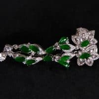 jade drop earrings, 翡翠耳环, emerald green jade drop earrings, jade earrings singapore, jade dangle earrings, imperial green jade earring, fine jade jewelry, Gem Gardener