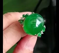 imperial green jadeite ring, imperial green jade price, jadeite ring singapore, imperial jade engagement ring, jade cabochon ring, auction green jade ring, fine jadeite sotheby's, Gem Gardener
