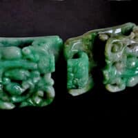 Chinese Jade Belt Buckle, jade belt buckle mens, chinese jadeite carvings, jade carved ornament, jade dragon collectibles, Gem Gardener