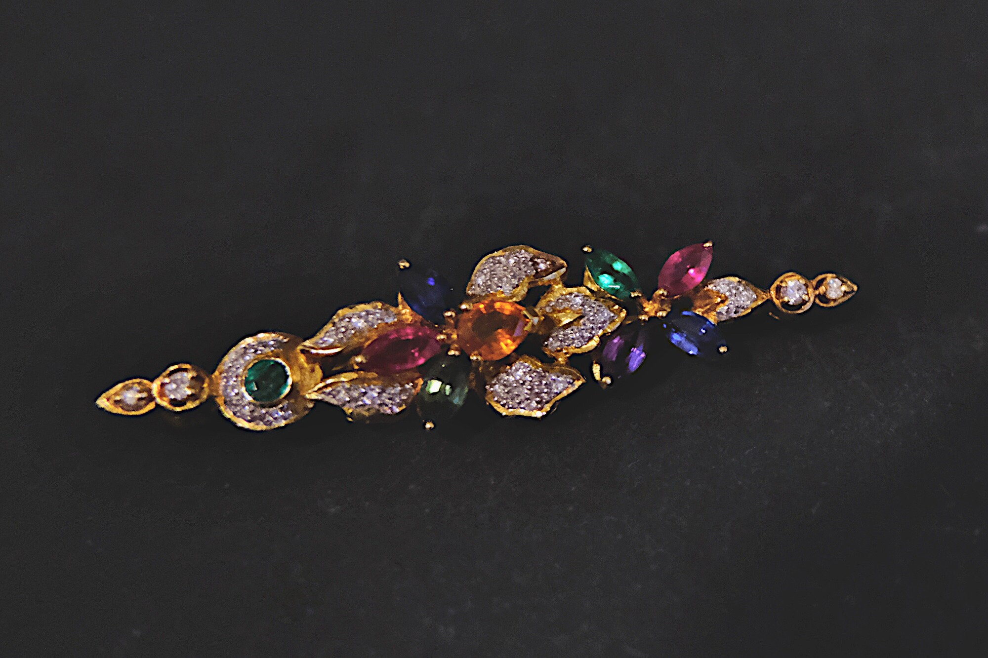 Tutti Frutti Brooch, bar brooch pins, brooches singapore, antique brooches for sale, vintage brooches for sale, Gem Gardener