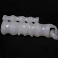 White Jade Pendant Carving, nephrite jade jewelry for sale, nephrite jade pendants for sale, Gem Gardener, natural white nephrite jade, nephrite jade singapore