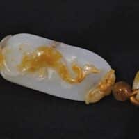 Jade Carp Pendant, nephrite jade fish, nephrite jade carving pendant, nephrite jade pendant necklace, nephrite jade singapore, jade koi fish pendant