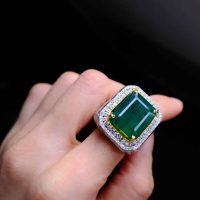 Big Emerald Mens Ring, natural zambian emerald ring, vintage emerald mens ring, emerald mens ring buy online, mens ring singapore, emerald rings singapore, Gem Gardener