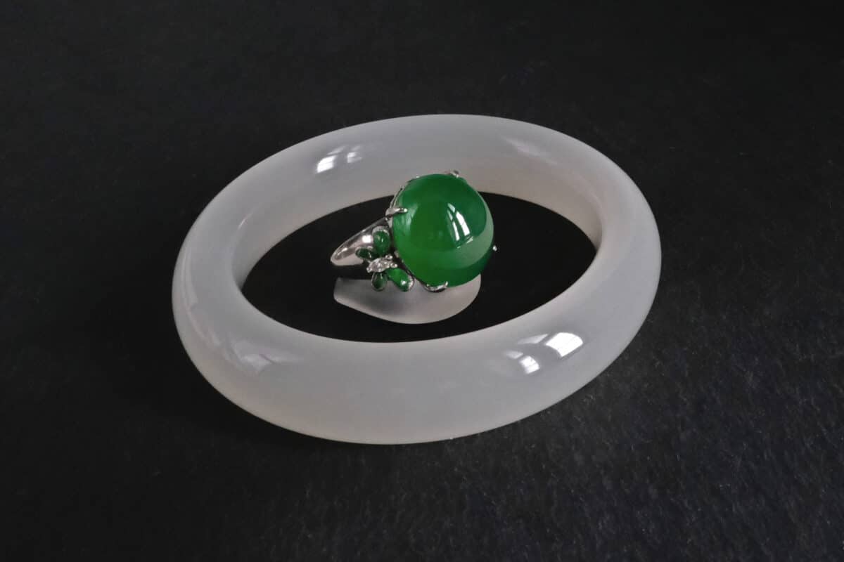 Pair Mutton Fat Hetian Nephrite Jade Bangle 羊脂白玉 | Gem Pair Mutton Fat Hetian Nephrite Jade Bangle 羊脂白玉 | Gem