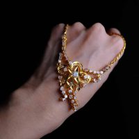peranakan necklace, vintage peranakan jewellery, vintage ribbon necklace, antique peranakan jewellery, peranakan jewelry singapore, Gem Gardener