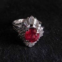 Ruby Ballerina Ring, unheated ruby ring, ruby rings singapore, ruby engagement rings singapore, red ruby ring singapore, Gem Gardener, ballerina engagement rings, ballerina rings for sale