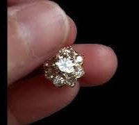 Old European Cut Diamond Pendant, antique diamond pendants for sale, victorian diamond pendant, peranakan jewelry singapore, Gem Gardener