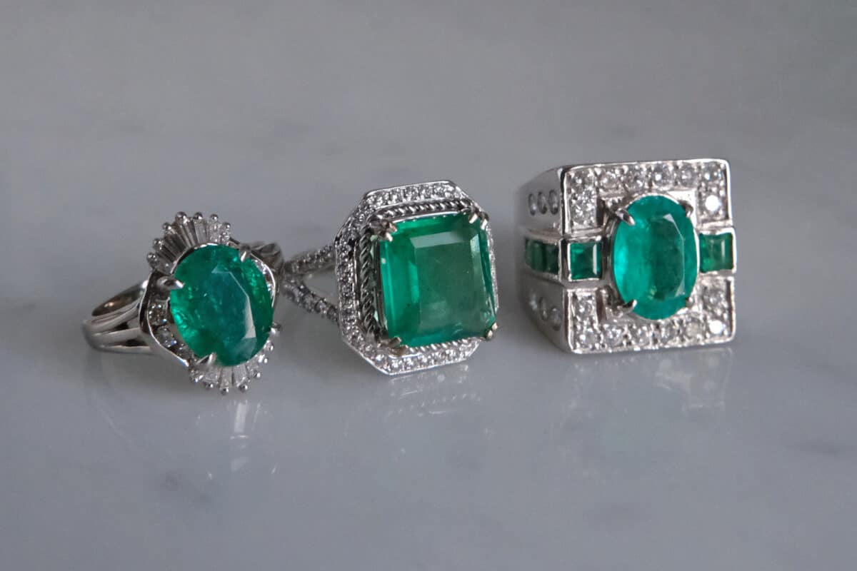 Genuine deals emerald jewelry