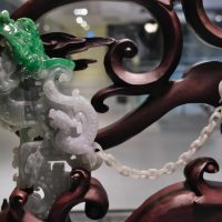 Jadeite Jade Ornaments, jade carved ornament, dragon phoenix wedding, jade dragon phoenix, chinese wedding gift ideas, ornament chinese wedding, jadeite jade carvings, vintage jade carvings, antique chinese carvings, Gem Gardener