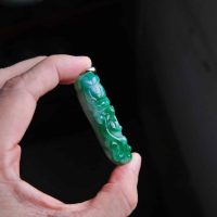 Chinese Jade Dragon Belt Hook, carved jade dragon, jade dragon pendant gold, jadeite dragon pendant, jade necklace mens gold, antique jade dragon pendant, vintage jade dragon, Gem Gardener