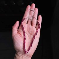 burmese ruby necklace for sale, burma ruby necklace, ruby jewellery singapore, red ruby necklace set, red ruby bracelet gold, ruby cuff bracelet, ruby bangle bracelets for sale, Gem Gardener