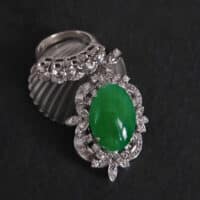Vintage Jade Pendant for sale, antique jade pendant, vintage jade jewelry, antique chinese jade jewelry for sale, jade pendant singapore, fine jade jewelry hong kong, Gem Gardener