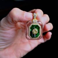 Art Deco Jade Pendant, art deco diamond pendant necklace, pendant diamond quartz necklace, fancy yellow diamond pendant, jade diamond pendant necklace, art deco pendants jewelry, jade pendant singapore, Gem Gardener