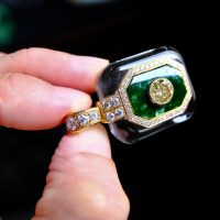 Art Deco Jade Pendant, art deco diamond pendant necklace, pendant diamond quartz necklace, fancy yellow diamond pendant, jade diamond pendant necklace, art deco pendants jewelry, jade pendant singapore, Gem Gardener