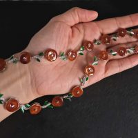 red jade necklace, red jade fine jewelry, Natural Jadeite Jade Necklace, jade necklace singapore, jade jewelry singapore, Gem Gardener