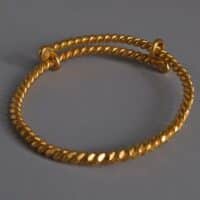 chinese 24k gold bangle, Antique Gold Bangle, antique 24k gold jewelry, antique gold bangles with price, 24k gold cuff bracelet, Gem Gardener