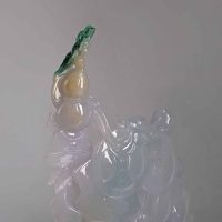 lavender jade carving, lavender jadeite jade, chinese jade auction, jade carvings value, auspicious carvings, antique jade carvings for sale, antique chinese carvings, Gem Gardener
