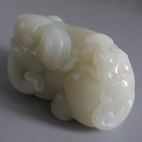 nephrite jade elephant, Jade Elephant Carving, jade elephant figurine, jade elephant feng shui, nephrite jade elephant, nephrite jade carvings, vintage jade carvings, Gem Gardener